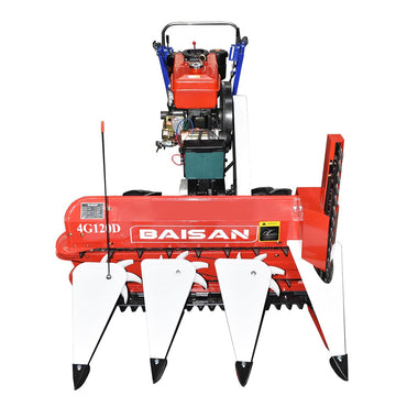 Diesel tiller 6HP with combined mower working width of 1000mm Baisan
