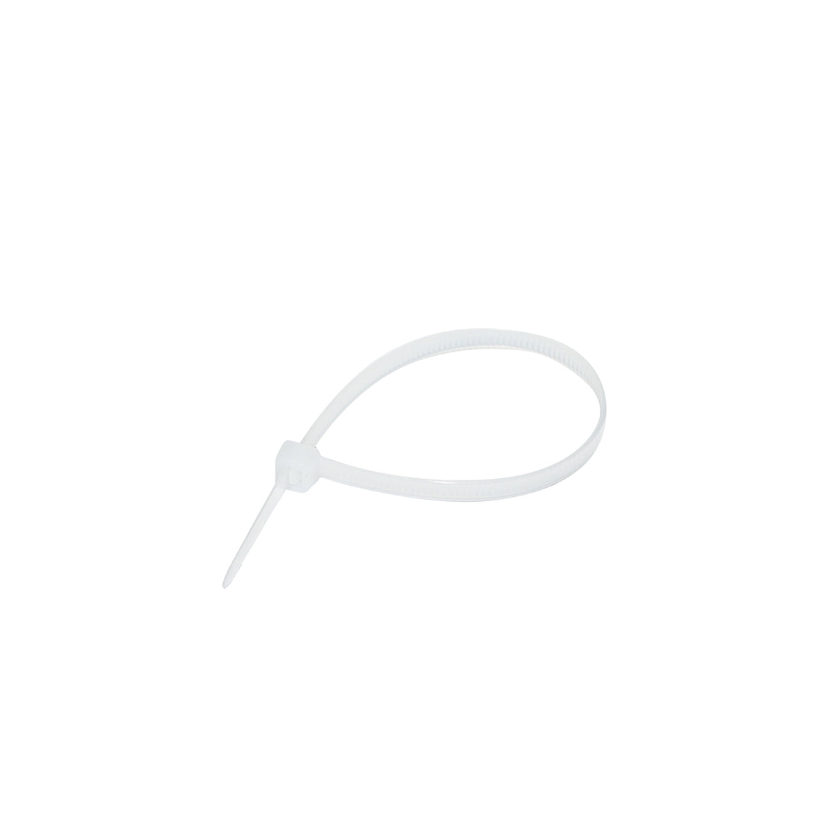 Facet, plastic collar 5x200mm, white, set of 100 pieces Breckner Germany