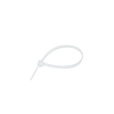 Facet, plastic collar 5x200mm, white, set of 100 pieces Breckner Germany