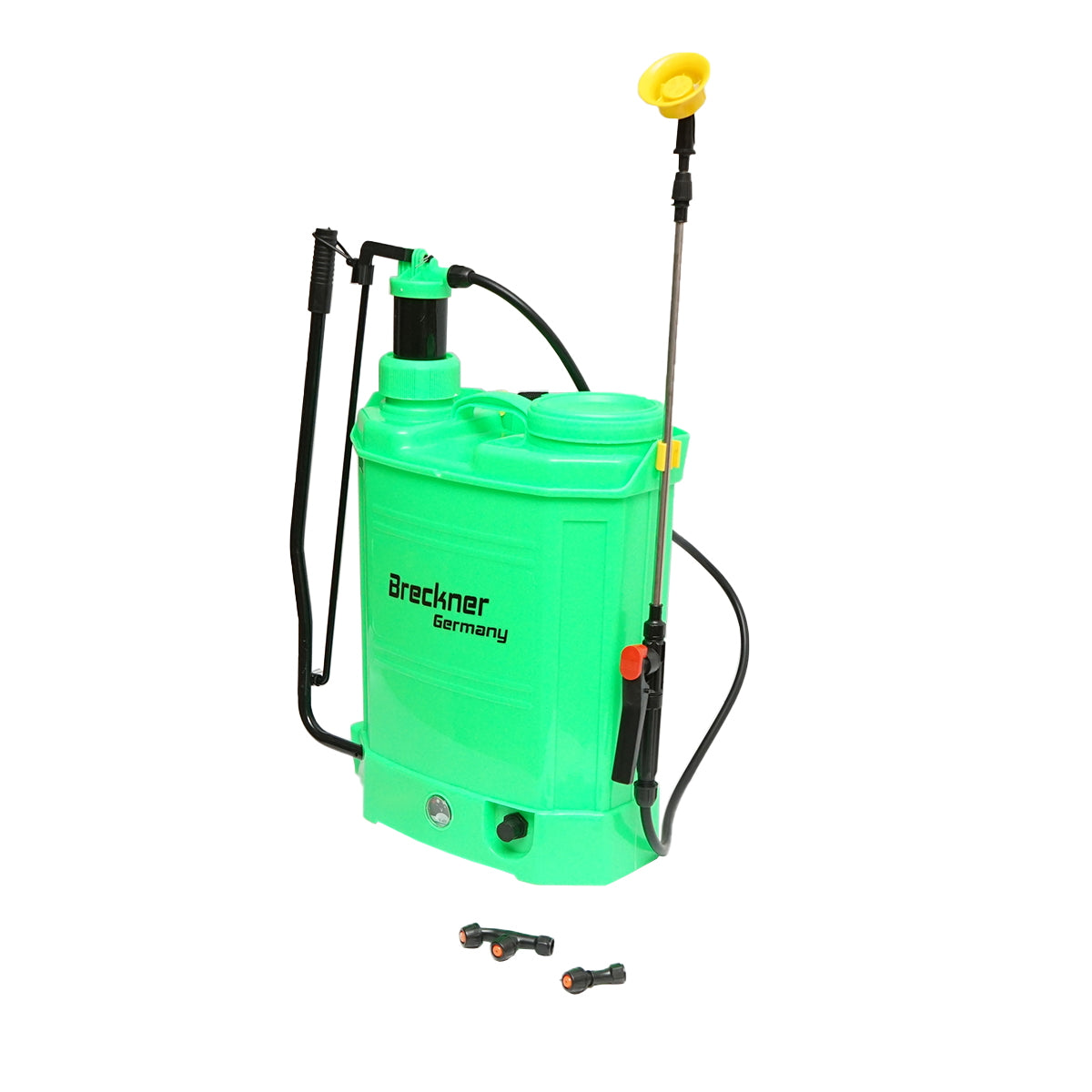 Vermorel 2 in 1 manual and electric spraying pump, 16L tank, 12V 8Ah battery, flow rate 3.1 l/min, Breckner Germany