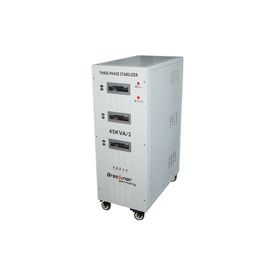 Automatic voltage stabilizer 45KVA, 36KW three-phase with servomotor Breckner Germany