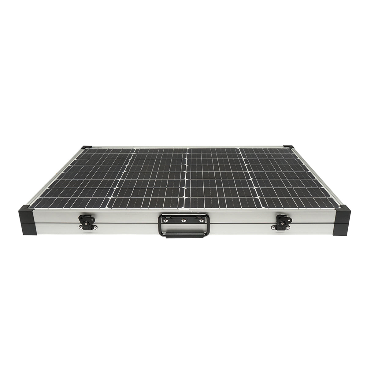 145W portable solar panel photovoltaic monocrystalline suitcase type with voltage regulator 12/24V 20Ah 2 USB ports Breckner Germany