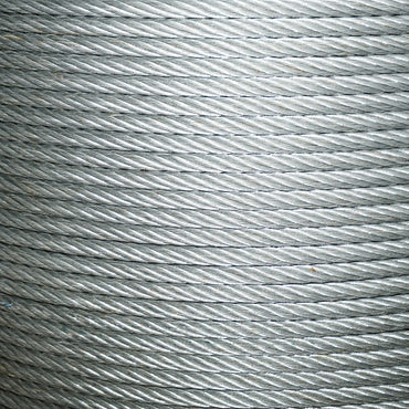 Steel winch cable 6x37 diameter 16mm with metal core, 60m/roll