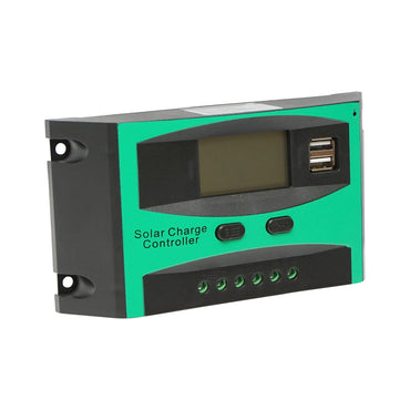 Voltage regulator for solar panel 20A 12V/24V 2X USB port Breckner Germany