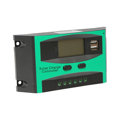 Voltage regulator for solar panel 20A 12V/24V 2X USB port Breckner Germany