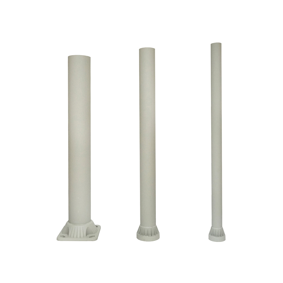 3.5m aluminum light pole with flange Breckner Germany