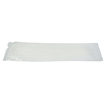 Facet, plastic collar 4.8x360mm, white, set of 100 pieces Breckner Germany