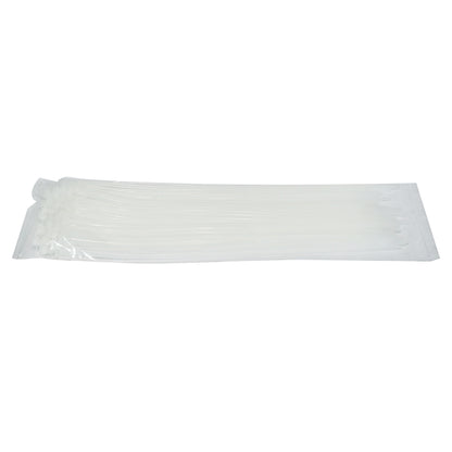 Facet, plastic collar 4.8x360mm, white, set of 100 pieces Breckner Germany