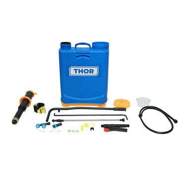 Vermorel spraying pump, manual with 16L tank, 2 interchangeable nozzles THOR
