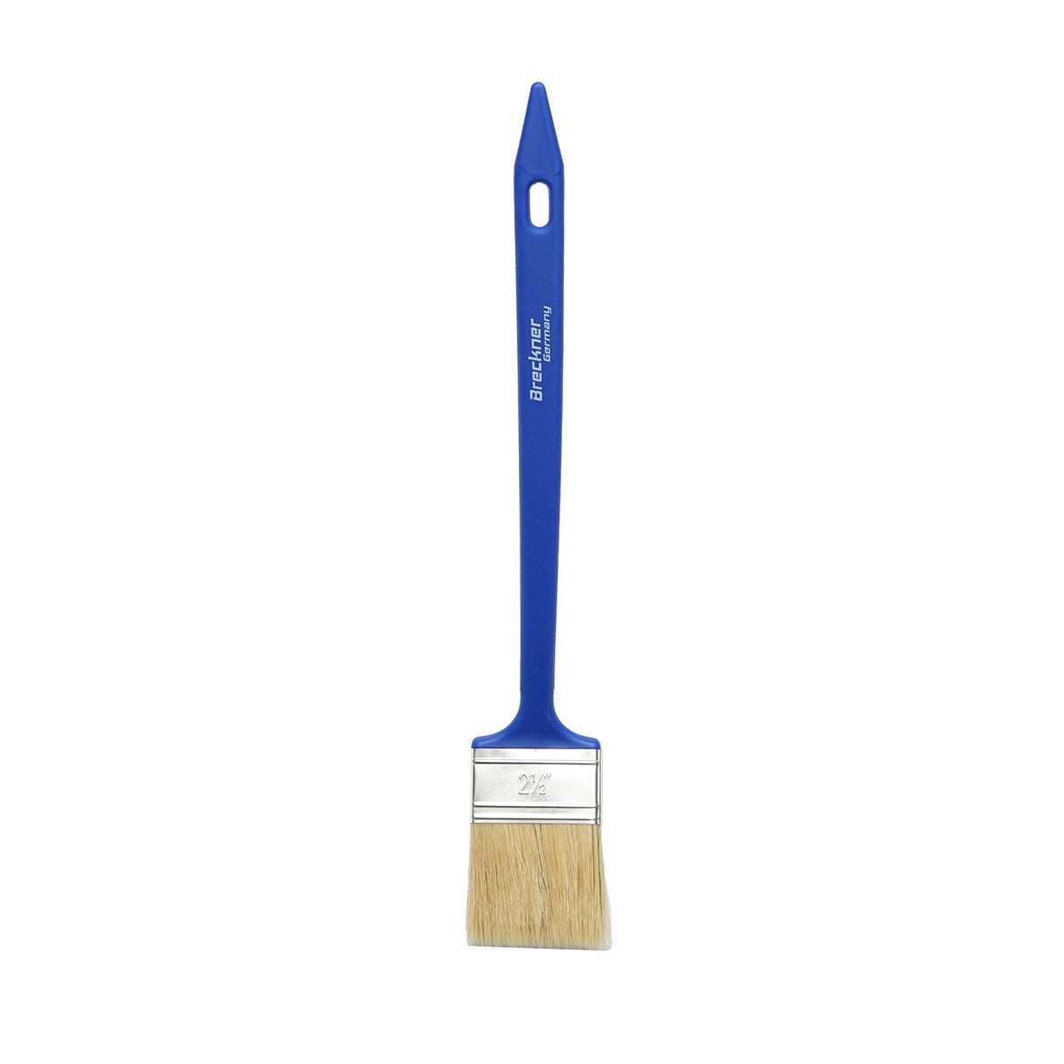 Flat paintbrush, curved tip 2.5 inch (63mm) Breckner Germany