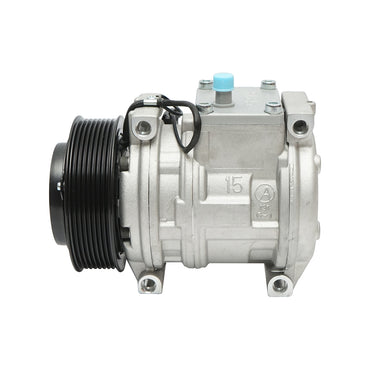 Air conditioning compressor for John Deere OEM codes AL176858, AL176857, AL154203, AL155836, AL78779, RE203758, 12V