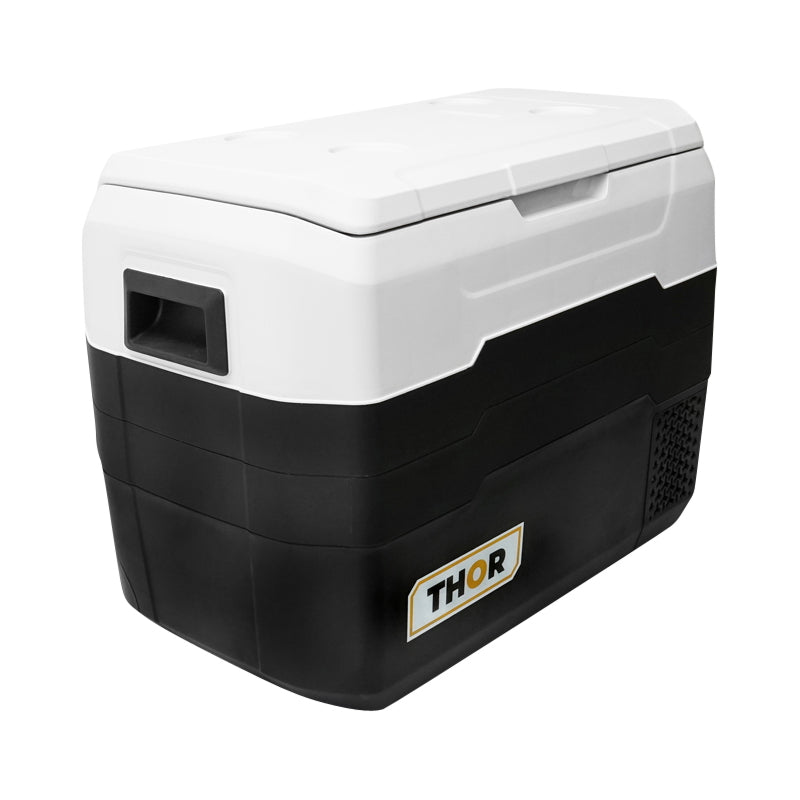 Car refrigerator 40L 12-24V 55W with compressor 640x360x475mm min -20 max +10 Thor
