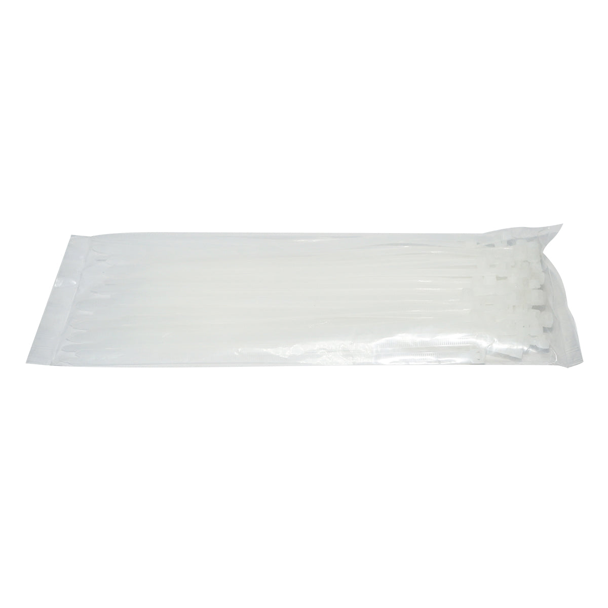 Facets, plastic collar 4.8x250mm white set of 100 pcs Breckner Germany