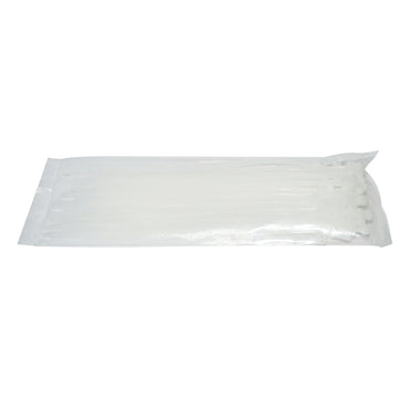 Facets, plastic collar 4.8x250mm white set of 100 pcs Breckner Germany