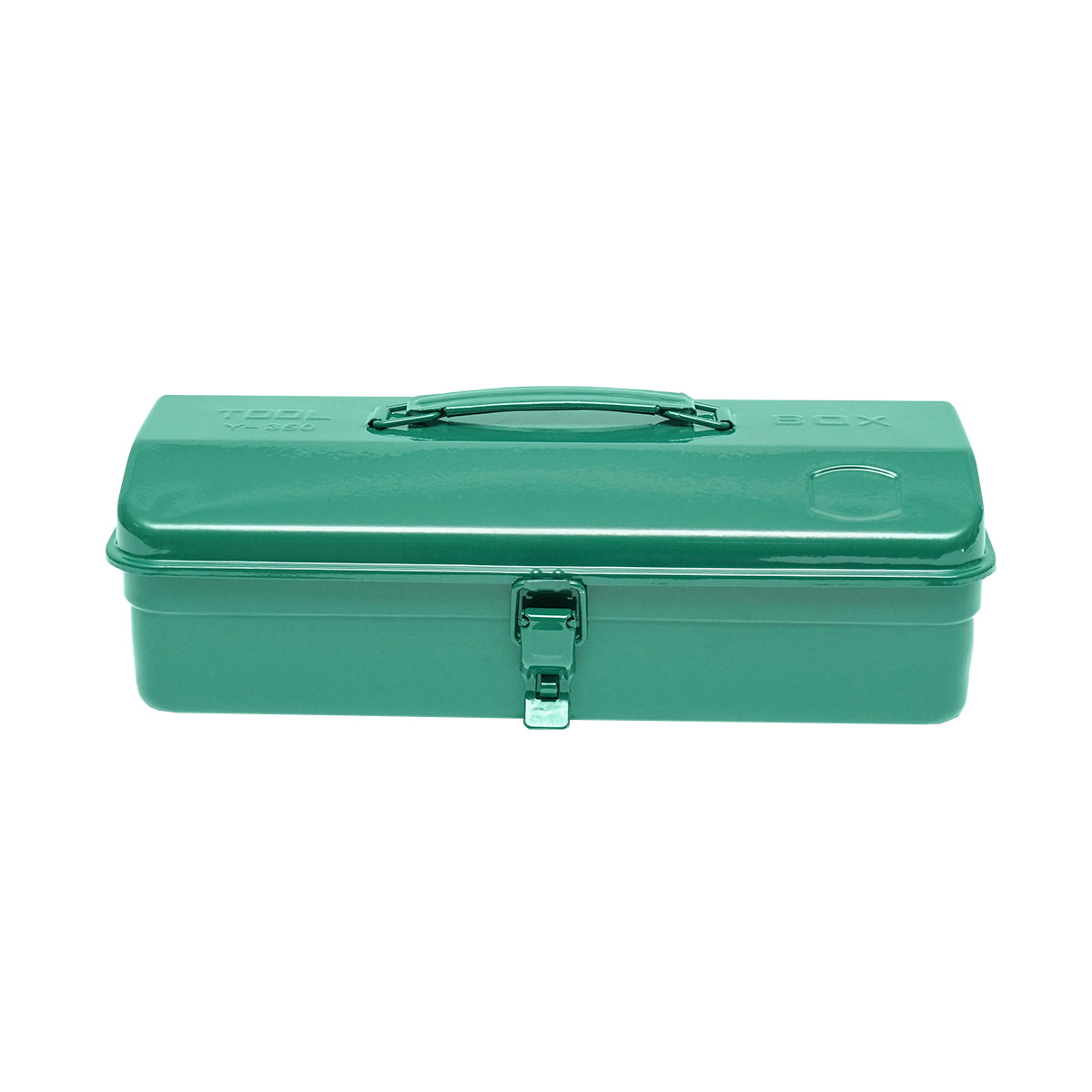 Green metal tool box 370x160x120mm Breckner Germany