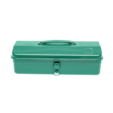 Green metal tool box 370x160x120mm Breckner Germany