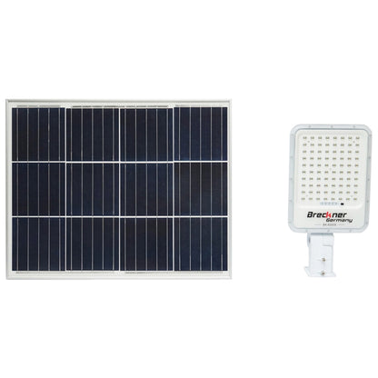 30W LED projector with solar panel and 3.2V/40Ah battery and articulated support Breckner Germany