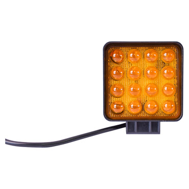 Fog lamp with 16 LEDs 10-30V 48W beam angle 30 degrees spot type Breckner Germany