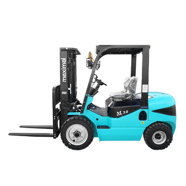 3-ton forklift with lateral translation, triplex, 4.5M lift cylinder for container