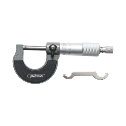 Exterior mechanical micrometer 0-25mm Crownman