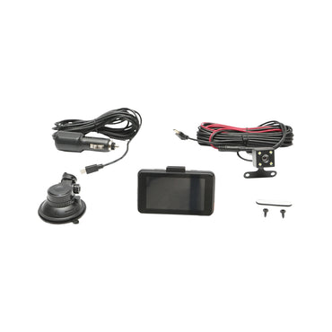 Dual front/rear FHD car video camera with 3 inch LCD display Breckner Germany