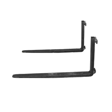 Set of fork tines for pallets 80 x 40 x 1070 mm without frame