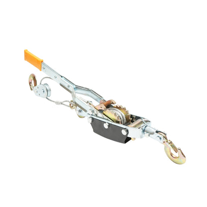 Manual winch with ratchet 4T, drum and steel cable thickness 5.5mm, length 3m Hoteche