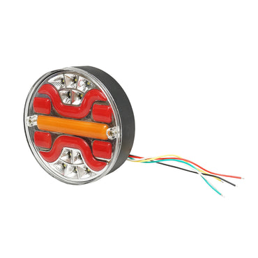 Rear stop lamp 24V. 42 LED lights 140x40mm Breckner Germany