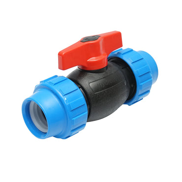 Ball valve D50x50mm, PN16, for irrigation systems