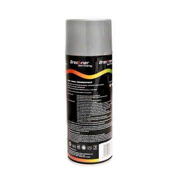 Acrylic heat-resistant spray paint at 400 degrees silver 450ml Breckner Germany