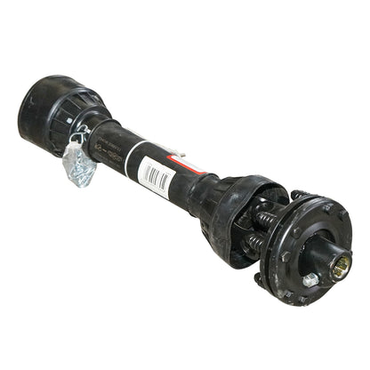 Cardan 850 mm S6 with clutch consisting of 2 cross discs 30.2x92 (star pipe) 1 3/8 Z=6 cutter