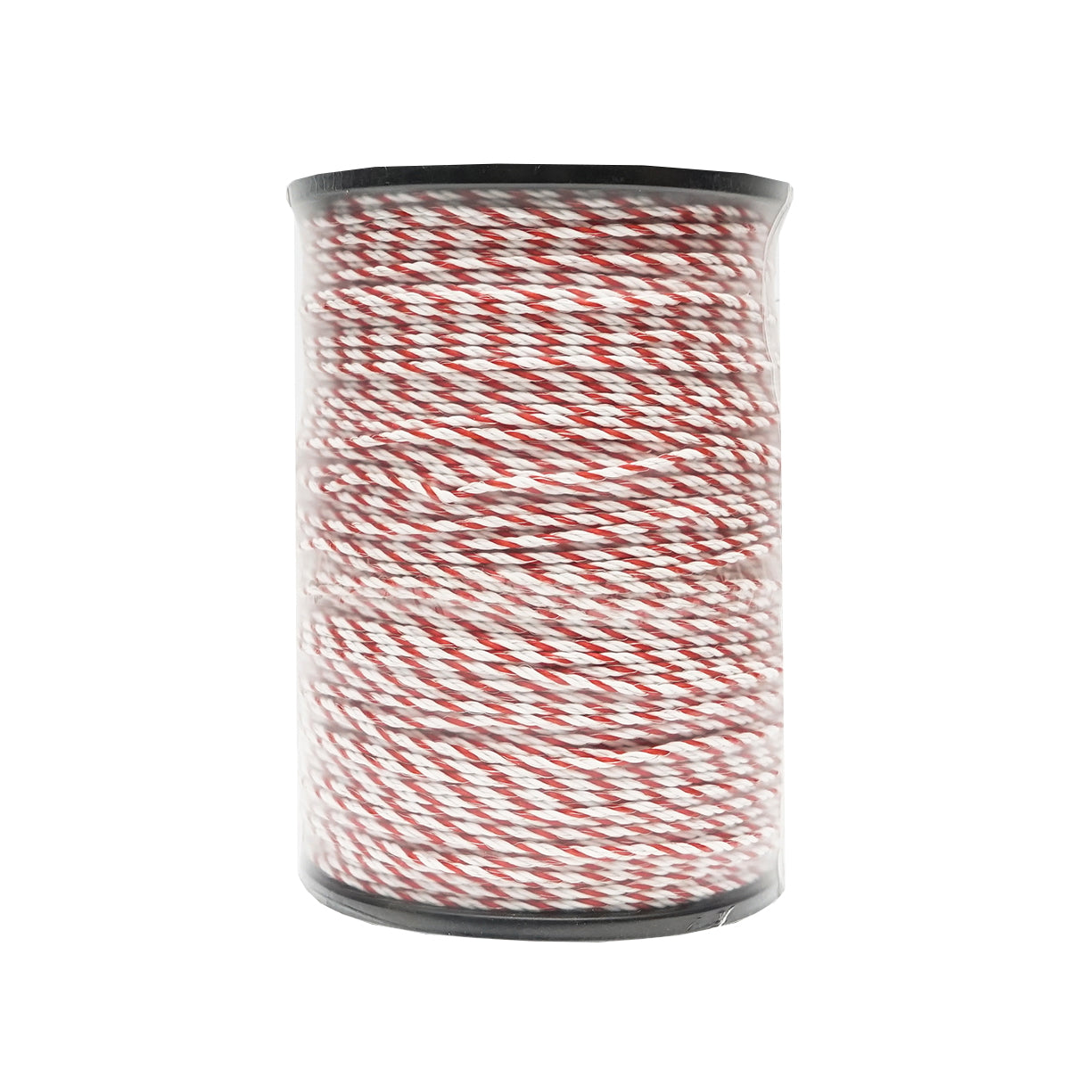Roll of white-red wire 4mm 6x0.2mm SS, 0.9Ohm/m, 500m electric fence Breckner Germany