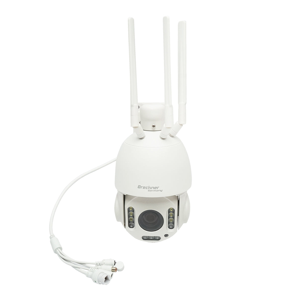 WIFI surveillance camera 2.4G, 5M ultra HD, PTZ, motion sensor, rotatable, 220V IP66 Breckner Germany