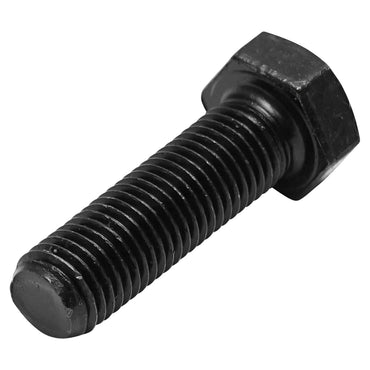 Set of 100 black screws with hexagonal head DIN 961 M12x1.5x40 G10.9