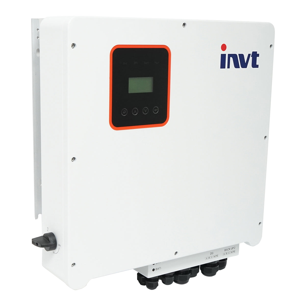 10KW INVT BD10KTR-RH3 hybrid inverter three-phase for 400V photovoltaic system 2xMPPT, prosumer ON/OFF-GRID