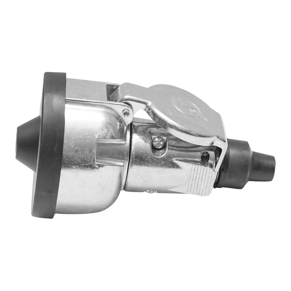 7-pin plug sheet for trailer, metal casing material 12V