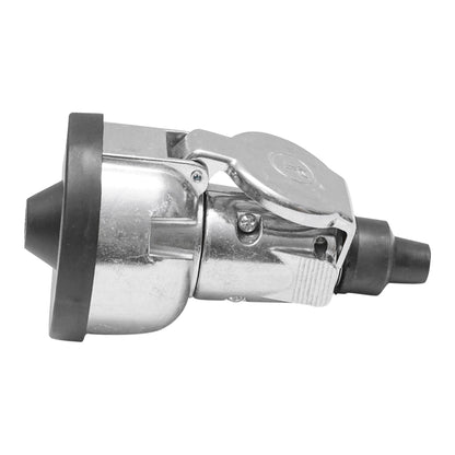 7-pin plug sheet for trailer, metal casing material 12V