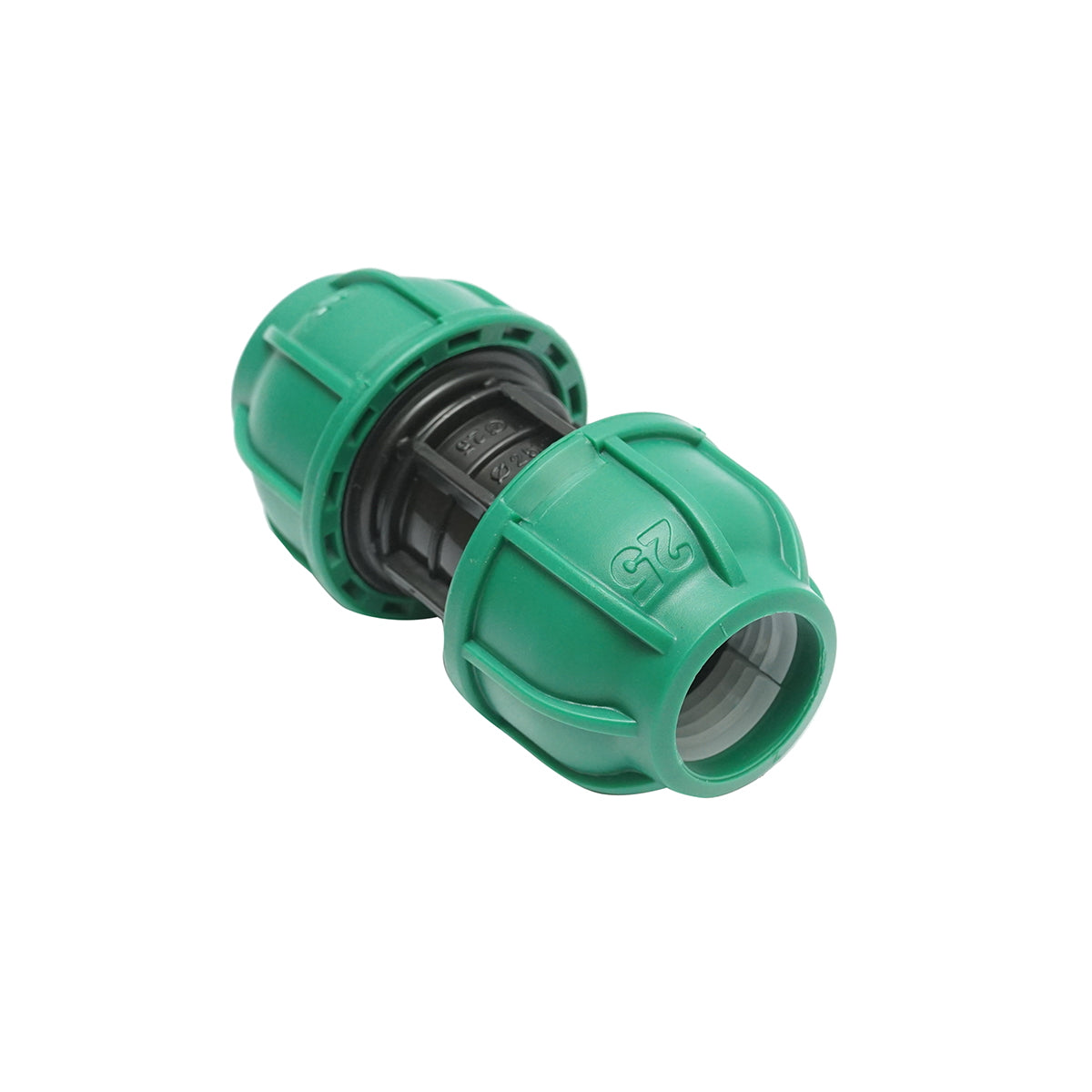 Connector, equal coupling D25x25mm PN10 Bar for irrigation systems