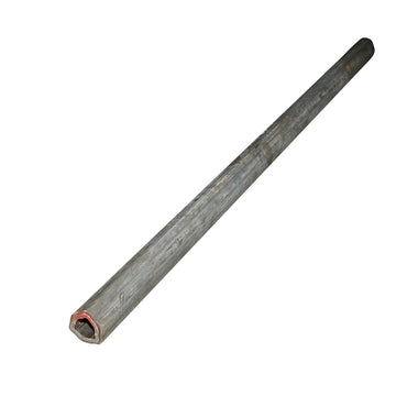 Set of triangular cardan tube series T4 exterior 43.4 and interior 40.1x36.1 cross 27x74.6 L=1m