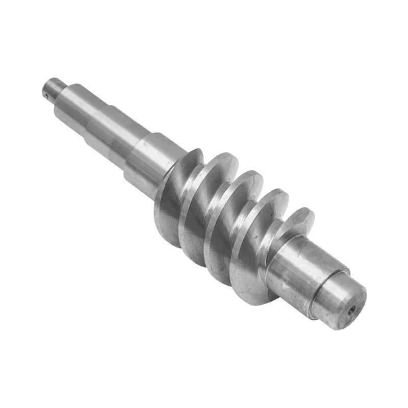 Axle shaft for forest tractor winch