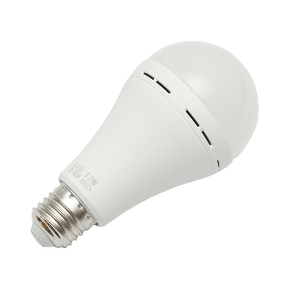 LED bulb 12W, 220V, E27, cold light 6500K, emergency with failure system and rechargeable battery 1200mah