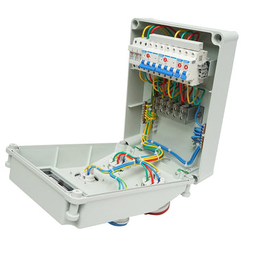 Group prize board for site organization 2x250V/16A, 2x415V/32A, 380x280x150mm IP44/67 SUNTREE