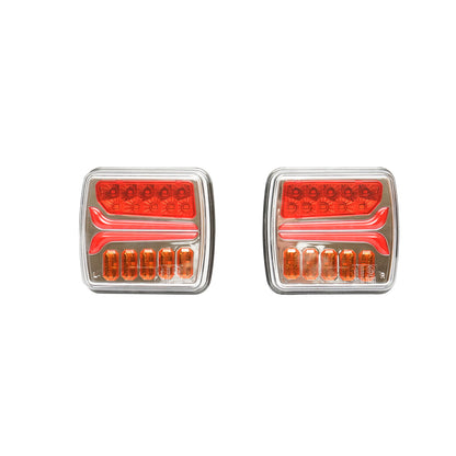 LED trailer light set 12-24V with magnet and wireless control Breckner Germany