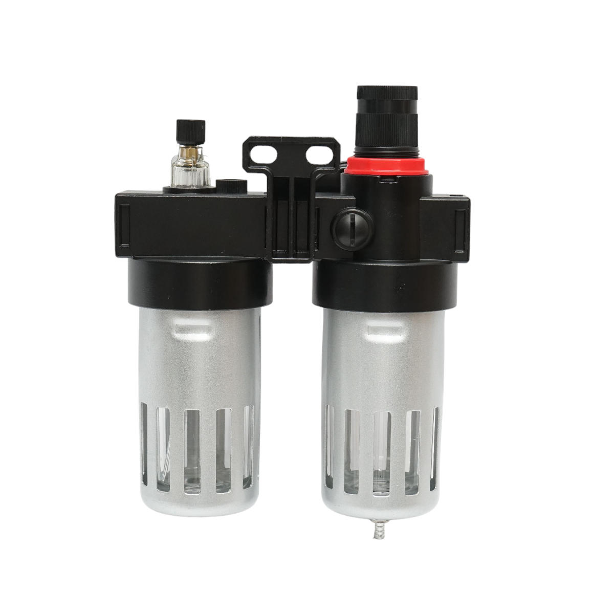 Air filter and lubricator with a maximum pressure regulator of 1 MPa, 1/4 connection