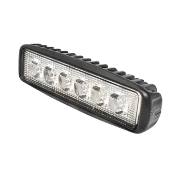 Bar lamp with 6 LEDs 10-60V 18W radiation angle 30 degrees spot type 160x43x42mm Breckner Germany