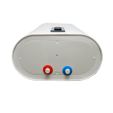 Flat electric boiler 50L, 2000W, IPX4, 854x450x240mm with vertical installation for domestic hot water Breckner Germany