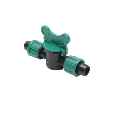 Equal drip tube faucet D17x17mm, PN4, for irrigation systems
