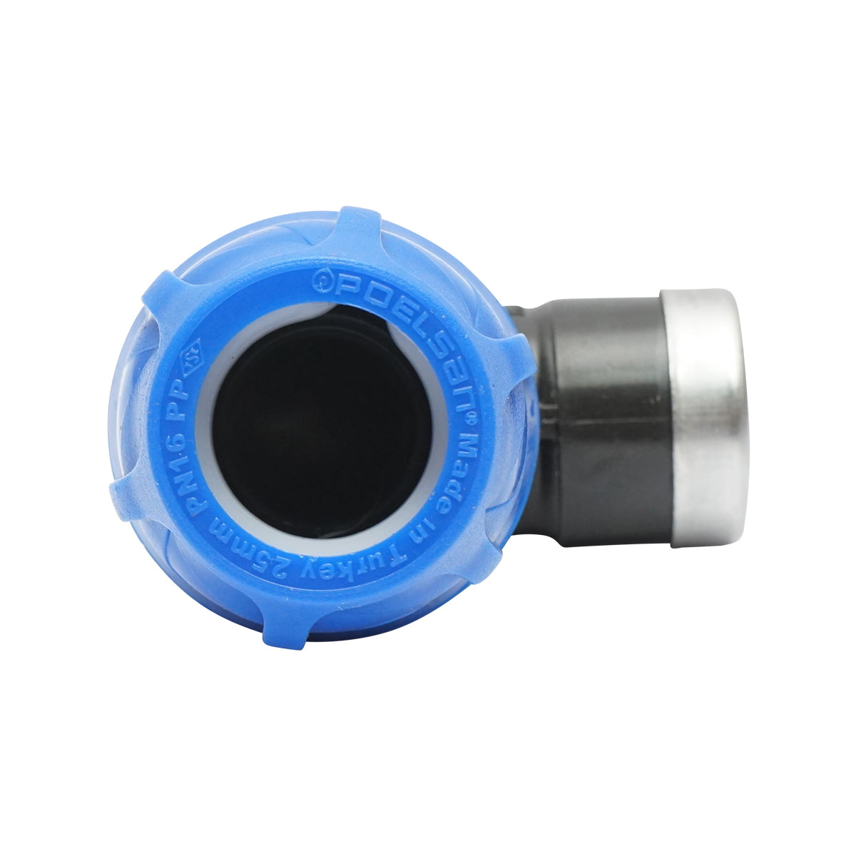 Compression fitting with internal thread D25mmx1/2 toll PN16, for irrigation systems