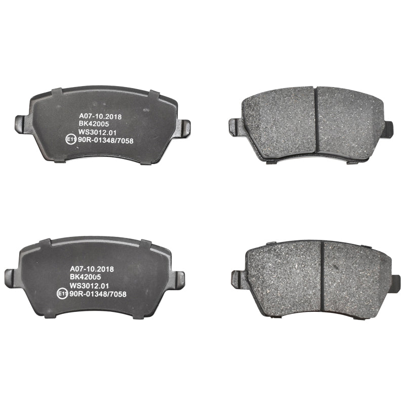 Brake pads without ESP for Dacia Duster, Dokker 4x2 7701208422