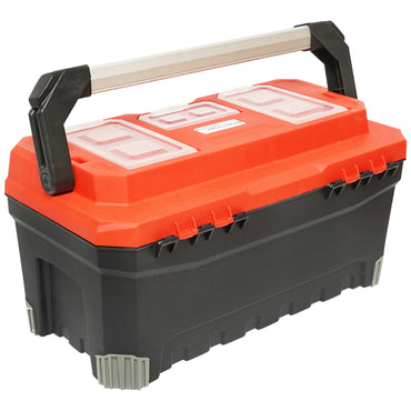 Professional tool box with aluminum handle 560x300x277mm Breckner Germany